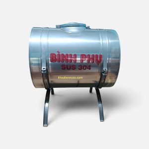 Bình phụ 50 lít inox 304 cho nước nóng năng lượng mặt trời