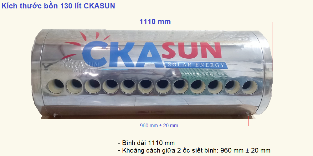 Kích thước bồn 130 ckasun 