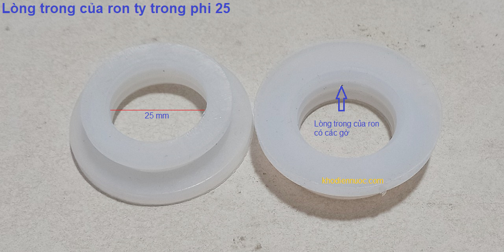 Lòng trong ron ty trong phi 25 lớn