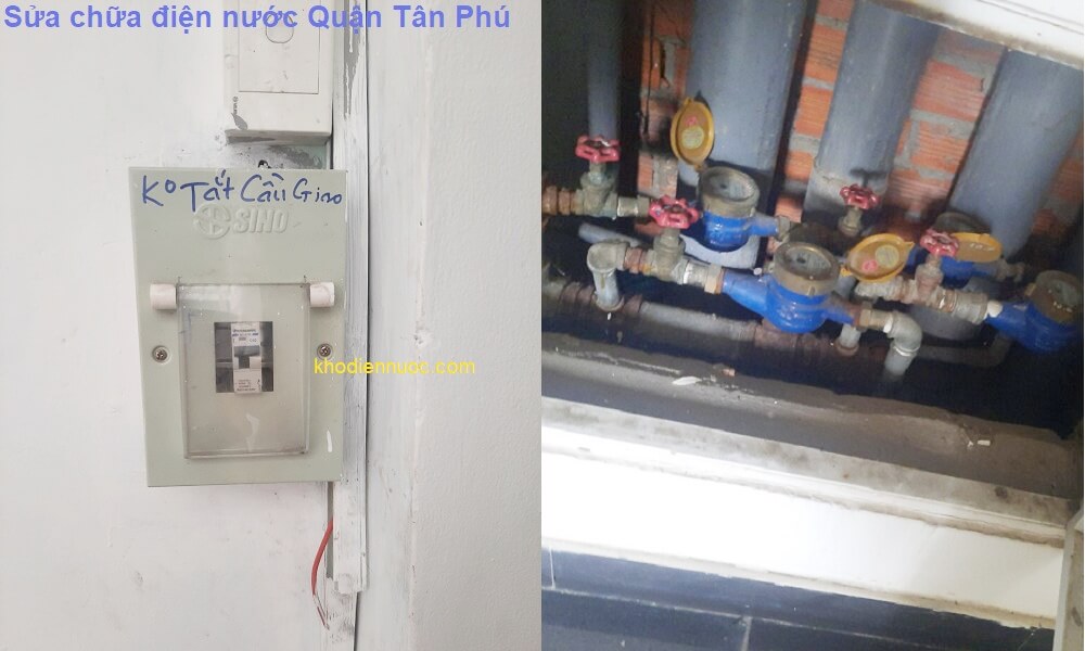 sửa điện nước tân phú