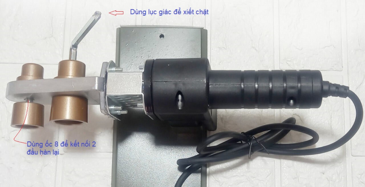 cách sử dụng đầu hàn