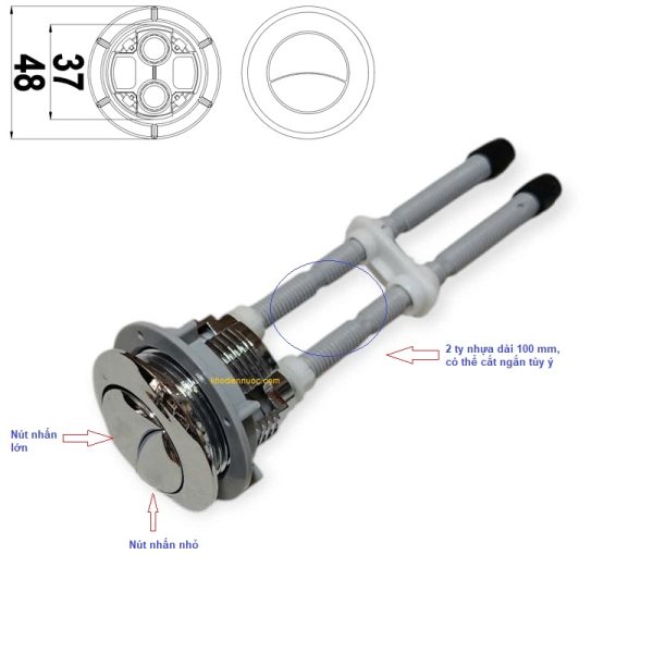 thông số 2 nhấn tròn nhỏ