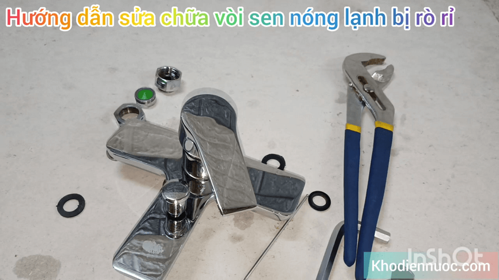hướng dẫn sửa chữa vòi sen nl