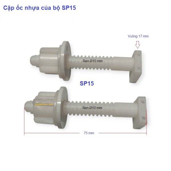 cặp ốc nhựa cùa sp15