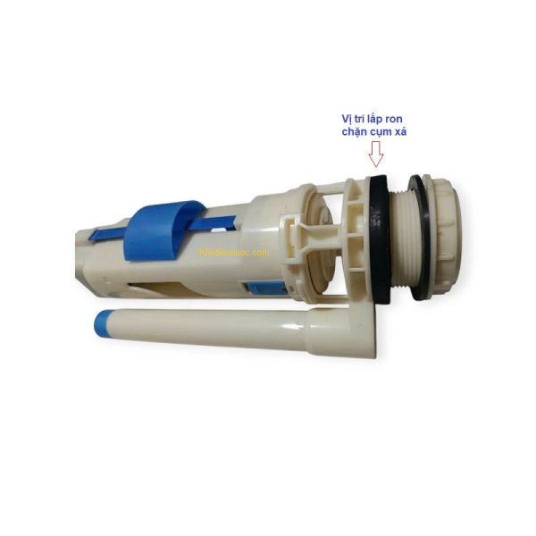 vị trí lắp ron chặn cụm xả