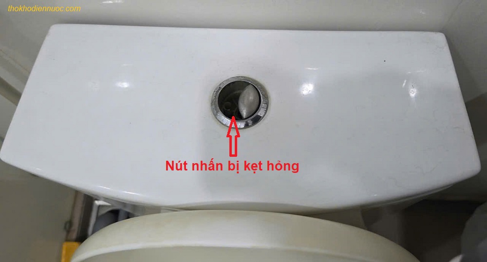 Nút nhấn bị kẹt
