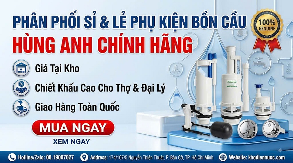 PP phụ kiện bồn cầu hùng anh