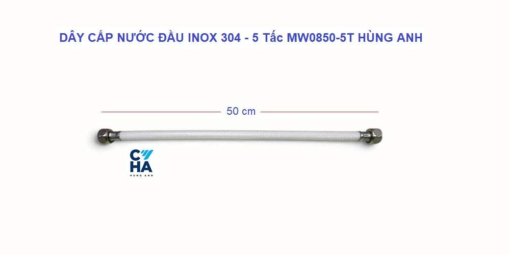 dây cấp nhựa hùng anh 5T KT5x10